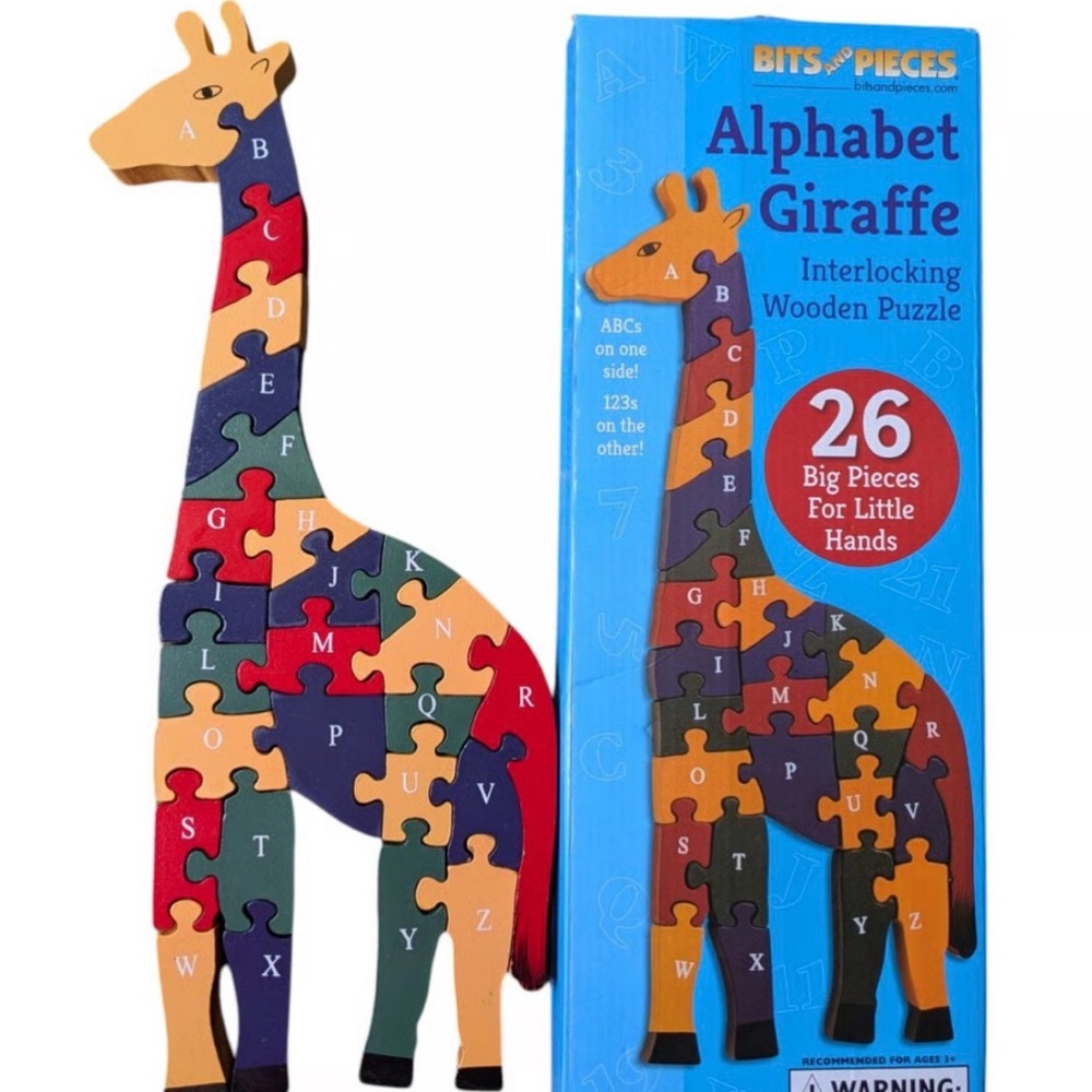 Bits and Pieces alphabet puzzle - Educational Toy